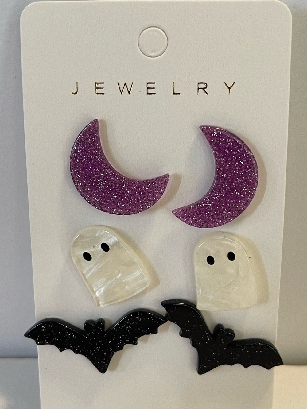 Halloween Earrings Set of 3 Spookycore Whimsigoth NWT Halloweencore